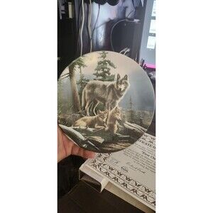 First Outing by Kevin Daniel Wolf Plate – Knowles 1984 Call of the Wilderness